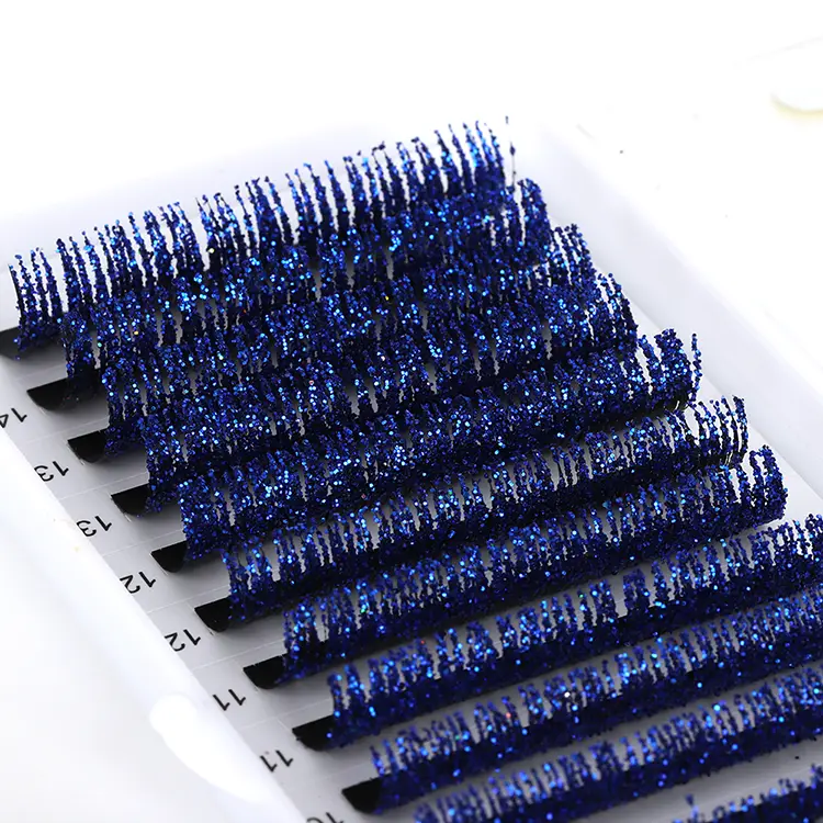 Khay mở rộng lash màu xanh long lanh