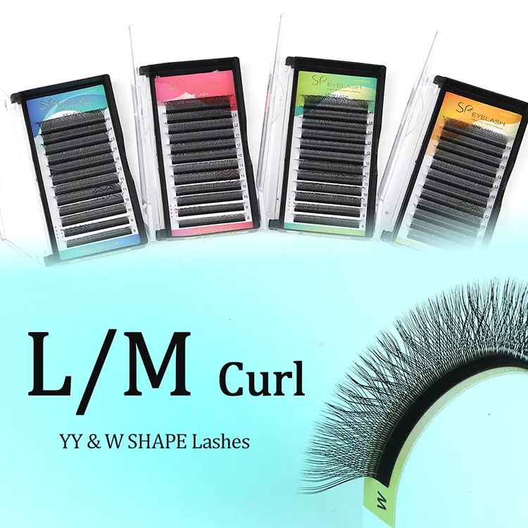 L curl w lash mở rộng